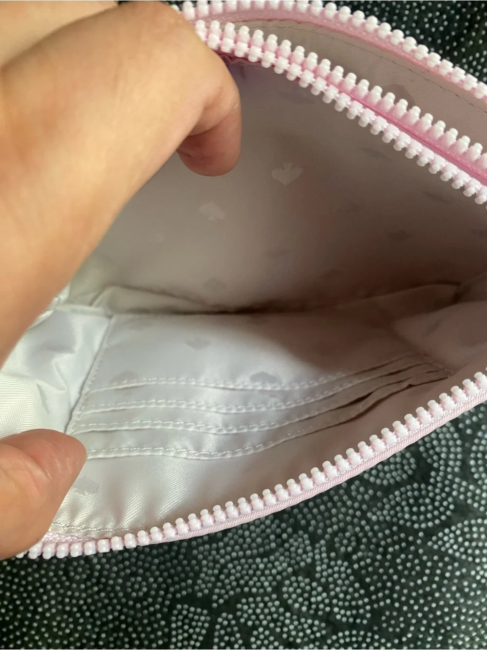 kate spade double zipper